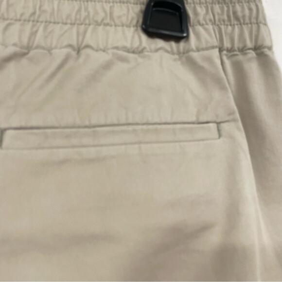 Everlane Cream Pull On Elastic Waist Straight Leg Trouser Pants 8 - Picture 5 of 8